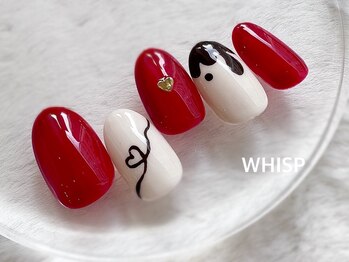 ウィスプ(WHISP)/バレンタインネイル 冬