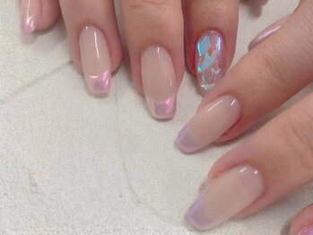 ビアンカ ネイルサロン 大宮店(Bianca)/ミラーフレンチ♪