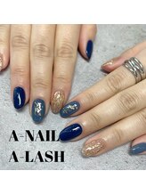 エーネイル エーラッシュ(A-NAIL A-LASH)/定額ネイル【倉敷】