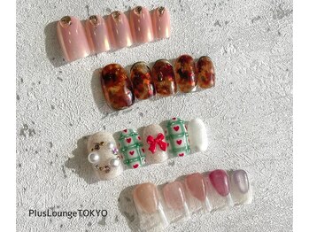 プルースラウンジ トウキョウ(Plus Lounge TOKYO)/12月の定額ネイル★Volume