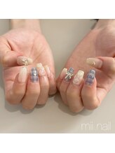 ミイネイル(mii.nail)/クリアキルティングネイル