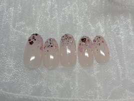 グラデーションネイル　10200円