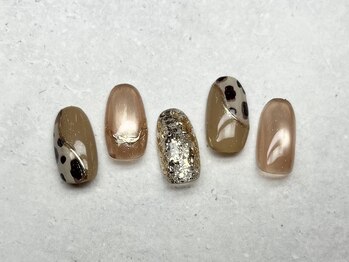 スリール(sourire by PRESS NAIL&EYELASH)/定額ハンド¥7,900(120分)