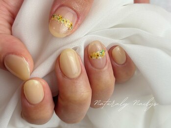 ナチュラリー ネイリーズ(Naturaly Nailys)/フラワーネイル