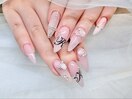 【Ayano】イニシャルネイル