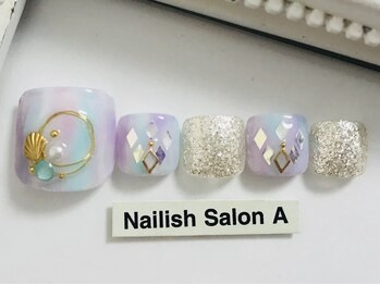 ネイリッシュサロン エー(Nailish Salon A)/フットネイル