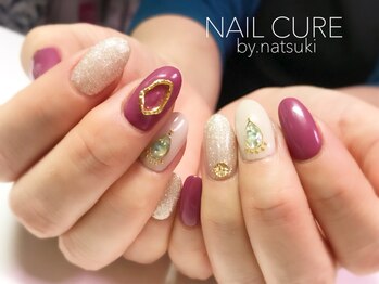 ネイル キュア NAIL CURE/毎月更新★定額ネイル♪