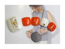 【foot】ビタミンカラーネイル