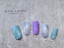 ララバイ 恵比寿店(LULLABY)/紫陽花しずくネイル