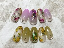 ネイルサロン キャンディネイル(Candy Nail)/押し花ネイルｂｙ増田