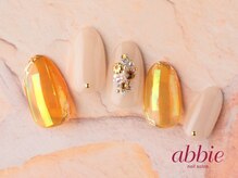 ネイルサロン アビー 宮益坂店(abbie)/マンダリンオレンジ◇￥13365