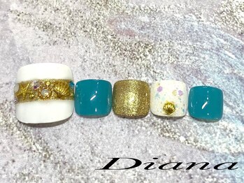 ディアナ ひたちなか高場店(DIANA)/定額ネイル 7700円 C‐028