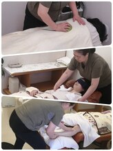 英国式リフレクソロジーサロン おやゆびひめ/背中から腰回りにかけてじっくり