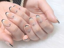 ベリッシマ 北仙台(Bellissima)/大人かわいいデザインネイル♪