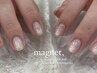 ［ ワンカラーマグネットネイル ］¥3850