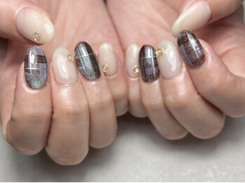 リフラ チャヤ(Li-Fra CHAYA)の写真/リピーター様に1番人気【毎月変わる限定ネイル¥5,500,¥6,600,¥7,700】その他定額メニュー多数あり☆