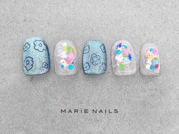 マリーネイルズ 近鉄あべのハルカス店(MARIE NAILS)/新規様8000円 0828b