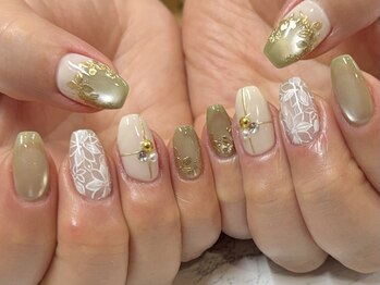 シュガー 星川店(Sugar)の写真/【お手頃価格×高技術】こだわり派の貴女もネイルが初めての方も、自分だけのアートデザインが楽しめます♪