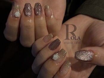 ローラ(ROLA)/バラ×マグネットネイル