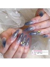 エスフィーネイルサロン リシェル(Esfy nailsalon Richer)/透け感最高！フラッシュネイル