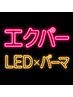 【エクパー】LEDフラット80本×パーマ