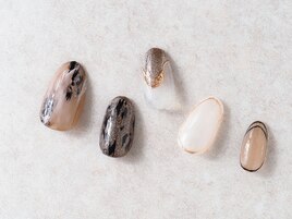 レオパード柄nail