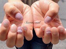 スエルテ ネイルサロン 北千住店/人魚のマーメイドネイル ¥8000