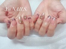 ユーネイルズ 恵比寿(Yu.NAILS.)/フラワーネイル◎マグネット