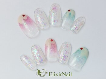 エリクサーネイル 池袋(Elixir Nail)/定額a シンプル/クーポン使用