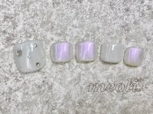 ミオリィ(meoli)/フット　ワンカラー＋ストーン