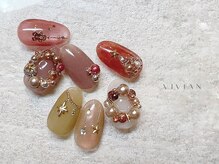 ヴィヴィアン ネイル(Vivian nail)/クリスマスネイル　時間制