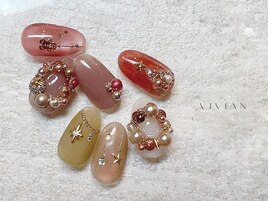 クリスマスネイル　時間制