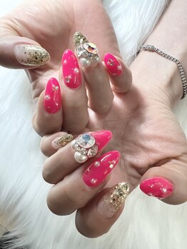 ナナズネイル 西小倉店(NANA's Nail)/ピンクネイル