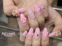 リリネイル 吉祥寺(Lili.nail)/ピンククロムネイル