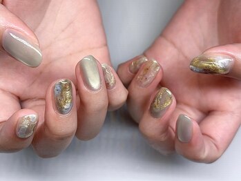 オーパス ノース(OPUS north)/お客様ネイル/古川/ニュアンス