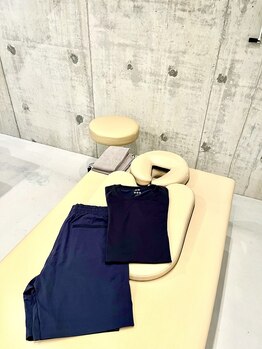 ネイビー鍼灸指圧治療院 那覇久米店(NAVY鍼灸指圧治療院)/施術着もご用意してます◎
