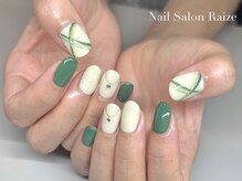 ライズ 本町店(Raize)/ネックレスネイル/グリーン