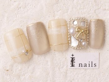 淡色チェック埋め尽くし9480円