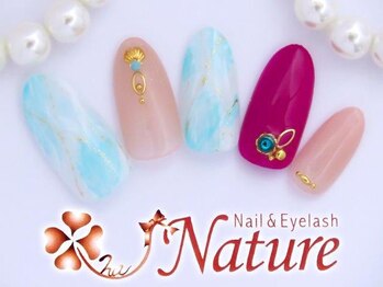 ナチュレ ネイルアンドアイラッシュ(Nature Nail & Eyelash)/定額デザイン☆8,532☆