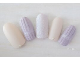 もこもこニットネイル