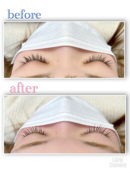 アンシャンテモア(ENCHANT MOI)/before、after