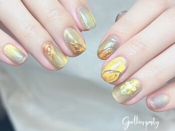 ギャザーパーティー 目白店(gatherparty)の写真/【綺麗め～トレンド最先端デザイン！】パーソナルカラープロ講習受講済みスタッフが美肌カラーをご提案★