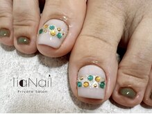 リアネイル(liaNail)/大人上品　foot art