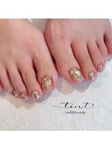ティントプラス(tint+)/キラキラフットネイル