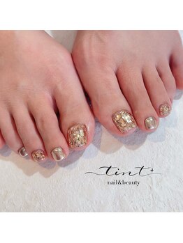 ティントプラス(tint+)/キラキラフットネイル