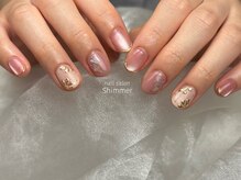 シマー(Shimmer)/ピンクネイル