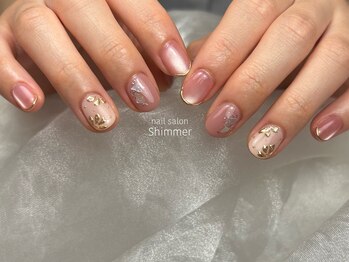 シマー(Shimmer)/ピンクネイル