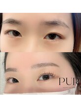 アイラッシュデザイン ピュール 福井店(Eyelash Design PUR)/マツパ/アイブロウWax
