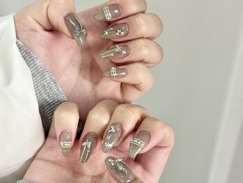 モカ 心斎橋(moca by Lee)/【miyuu】フラッシュネイル