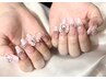 【スカルプ】持ち込みデザインOK♪指定パーツつけ放題¥14,000